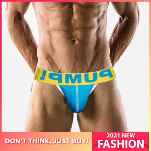 Breathable Cotton Gay Men Sexy Underwear Thong Men Jockstrap Hot Sale Mens Thongs And G Strings Man Thong