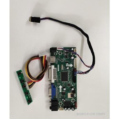 Kit for LP101WS1 TL 1024x576 LED Monitor DIY 10.1" DVI HDMI Display Screen Panel LCD VGA M.NT68676 40pin Controller Board