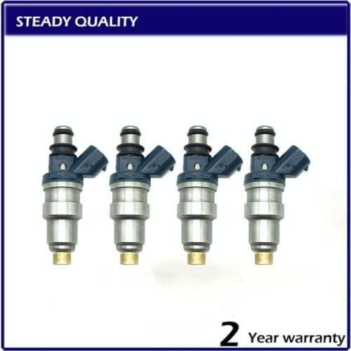 New Manufactured 4pcs OE Fuel injectors Nozzle #23250-75040 FJ376 23209-79085 For Toyota Tacoma Hilux 2RZFE 2.4L L4 1995-2000