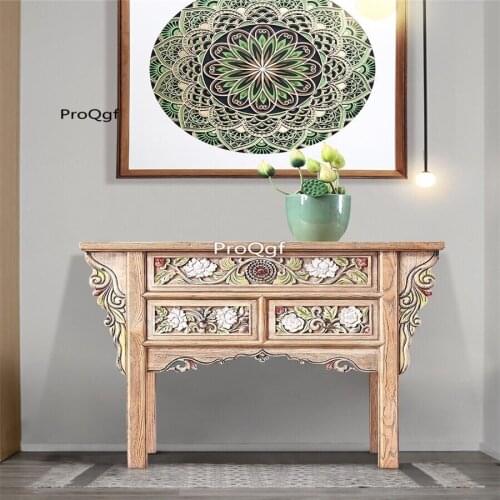 Prodgf 1Pcs A Set Elegant Thailand Like Corner Console Table