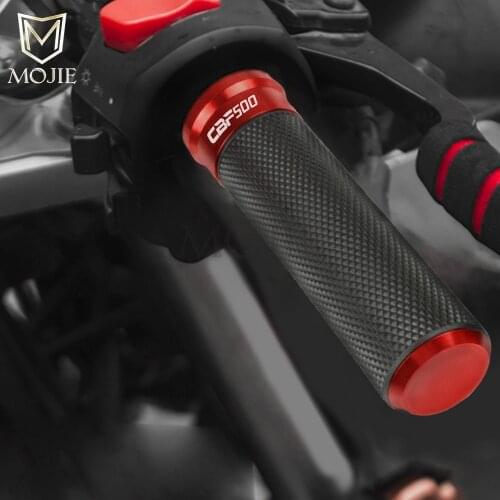7/8" 22MM Motorcycle Handle Bar Grips For Honda CBF500 CBF 500 2004-2006 2005 Scooter Handlebar Cover Grips With End Moto Racing