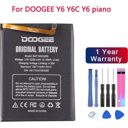 ZQTMAX DOOGEE Y6C Phone Batteries