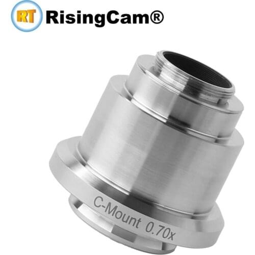 0.7x C mount adapter microscope camera adapter for Leica trinocular microscope