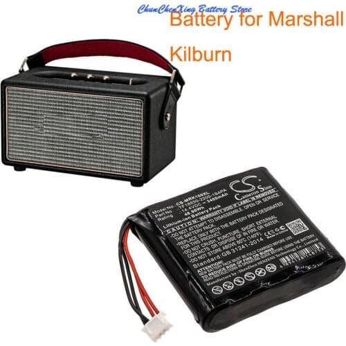 Cameron Sino 3400mAh Battery TF18650-2200-1S4PA for Marshall Kilburn
