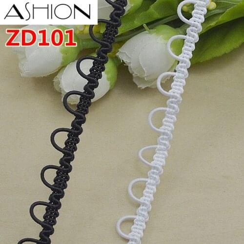 CHICKNIT width 1CM Curved lace sales Accessories ribbon ZD101