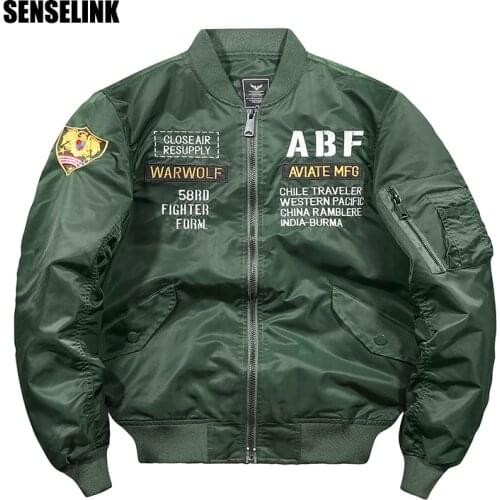 Mens Bomber Jacket 2020 Classic Ma1 Simple Air Force Baseball Jacket Spring And Autumn Windproof Warm Nylon Casual Clothing 4XL