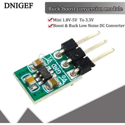 1pcs Mini 2 in 1 DC DC Step-Down & Step-Up Converter 1.8V-5V to 3.3V Power for Wifi Bluetooth ESP8266 HC-05 CE1101 LED Module