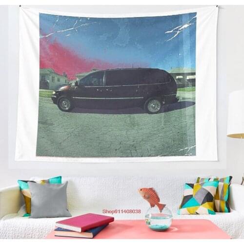 Kendrick lamar van tapestry Wall Hanging Tapestry for Home Dorm Fantasy Decor