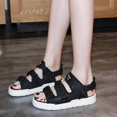 New Summer Japanese Street Harajuku Women Sandals Heels Fashion Thick Bottom Shoes Chaussure Casual Girls Platform 3CM Zapatos