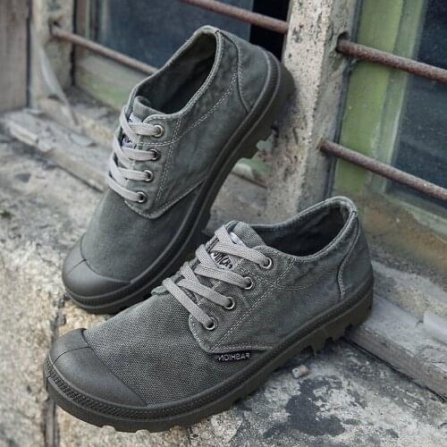 2019 Canvas Men Shoes Denim Lace-Up Men Casual Shoes New Plimsolls Breathable Male Footwear Spring Autumn