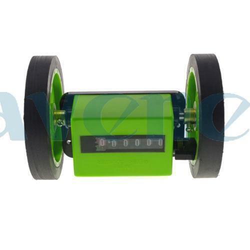 Plastic Yards Counter Mechanical Length Counter Rolling Wheel Drive Ratio:1:3 For Pringting/Artificial Leather
