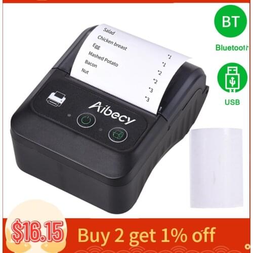 Portable принтер Label Printer Wireless 2 inch impresora termica bluetooth Thermal Printer Label Maker for Android IOS Windows
