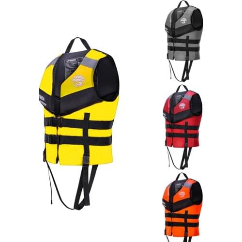 Water Sports Life Jacket Life-Saving Clothes Buoyancy Motorboat Fishing Safety Life Vest Surfing Anti-Collision Cloth Swim Vest
