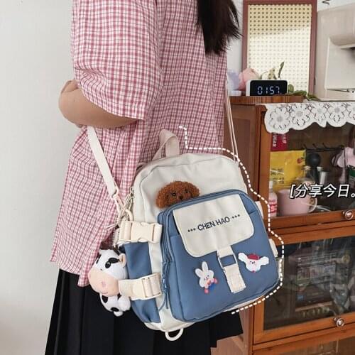 Women Backpack Personalized School Bag for Teenage Girls Children Schoolbag 2021 New Backpack Female