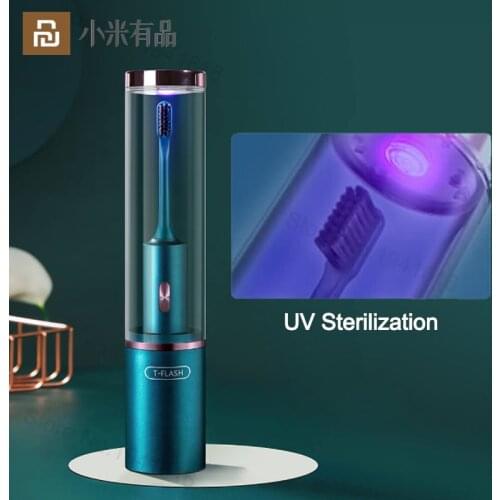 New Youpin UV Sterilization Electric Toothbrush IPX7 Waterproof Lnductive Charging Tooth Brush 4 Modes Bathroom for Smart Home