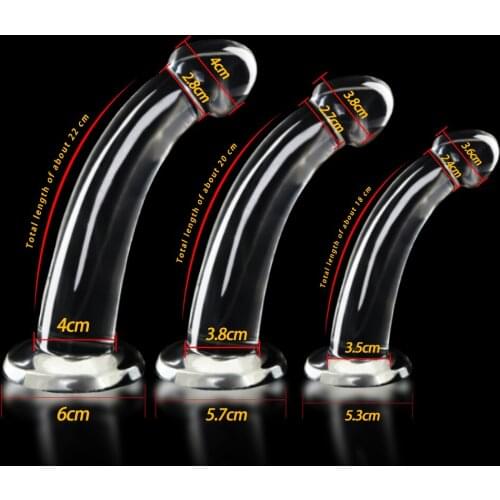 Transparent Dildos for Women Anal Dick Females Masturbation Tools Jelly Penis Butt Plug Male Prostate Sex Toys Adult Erotic Toy