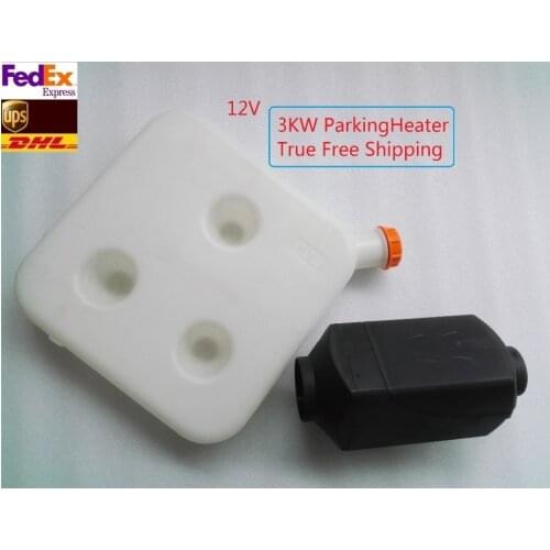 Free Shipping 3kw Diesel Parking Heater +10L Diesel Fuel Tank For Car Camper Caravan Boat Truck Bus Similar (No Webasto Heater)