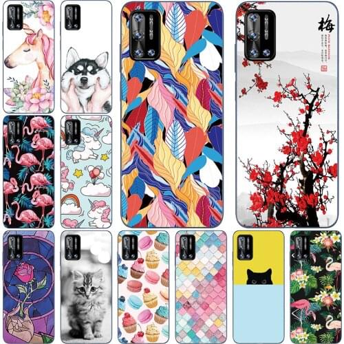 Phone Case For Doogee N40 Pro 2021 6.52 inch Soft TPU Cover Color Luxury Popular Printing Mobile Fashion Bags Free Shipping