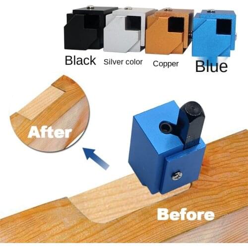 DIY Woodworking Garden Punch Hole Opener Template Door Box Carpentry Tool Wood Working Square Mini Handy Tool Drill Bit Carving