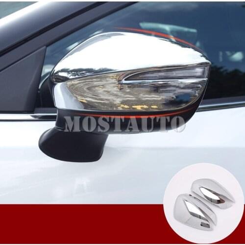 For Mazda CX-5 KE ABS Chrome Rearview Mirror Frame Trim Cover 2015-2016 2pcs Car Accessories Interior Car Decor Car Trim