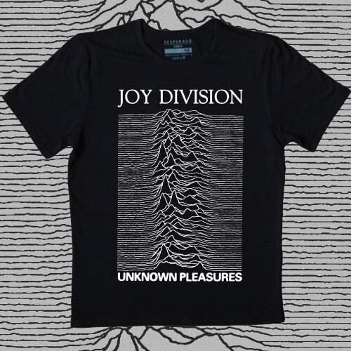 Joy Division T shirt Ian Curtis Punk Unknown Pleasures New Order The Cure Siouxsie and the Banshees Wire Devo Talking Heads