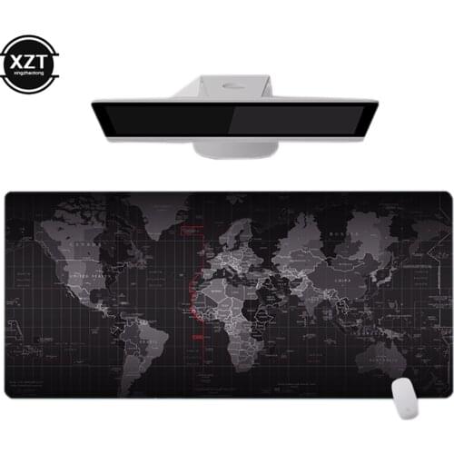 World Map Mouse Pad Gaming Large Mousepad Gamer Big Computer Mouse Mat Office Desk Mat Keyboard Pad Mause Pad