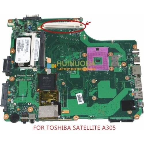 NOKOTION for toshiba satellite a300 A305 laptop motherboard V000126450 gm45 ddr2 with graphics slot