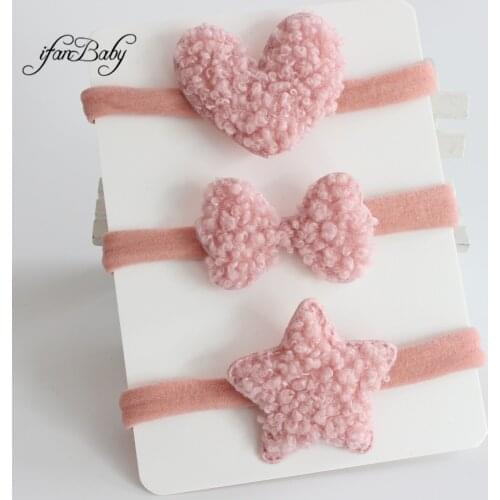 Cute Wool flower headband Nylon headband for Kids Girl Boutique