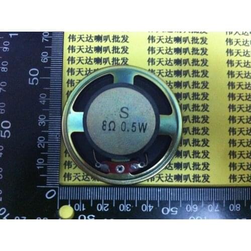 New 10pcs Mini speaker 8 ohms Euro 0.5 Watt 8R 0.5W Round Horn speaker Diameter 5.7CM 57MM Thick 17MM Loud speaker