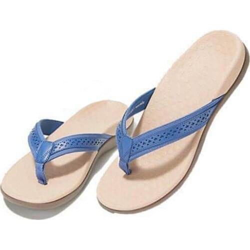 Newest 2021 Women Slippers Fashion Summer Beach Shoes Hollow-Carved Design Soft Comfortable Sole Sandals Female