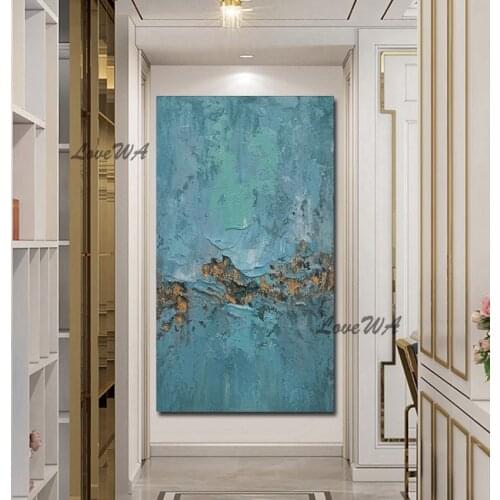 New Arrival Color Abstract Oil Painting For Live Room Wall Art Canvas Paintings Artwork 100% Hand Painted Decor For Home Unframe