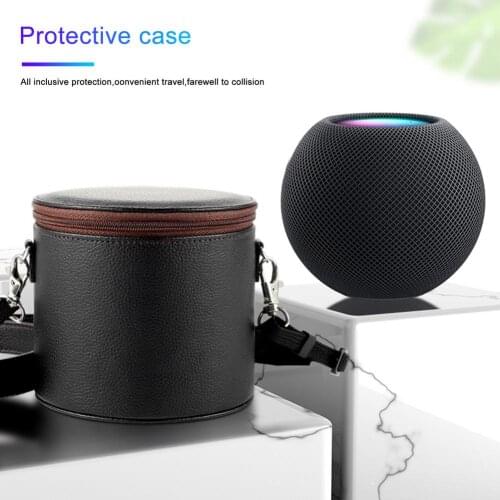 Carrying Case Portable Travel Handbag Shockproof Storage Bag Protective Cover For Apple Homepod Bluetooth-compatible Speaker