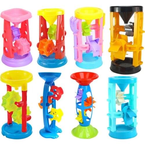 Beach Toy Sand Set Summer Outdoor Toy Children Sandglass Shovel Tool Gifts Beach Sand Toys Single Hourglass Toys