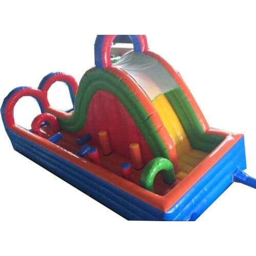 Popular high quality PVC inflatable bounce slide combo/inflatable bouncer with slide