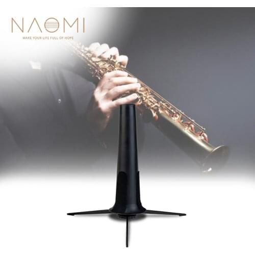 NAOMI Soprano Saxophone Stand ABS+ Metal 3 Legs Durable And Stable Saxophone Parts Accessories