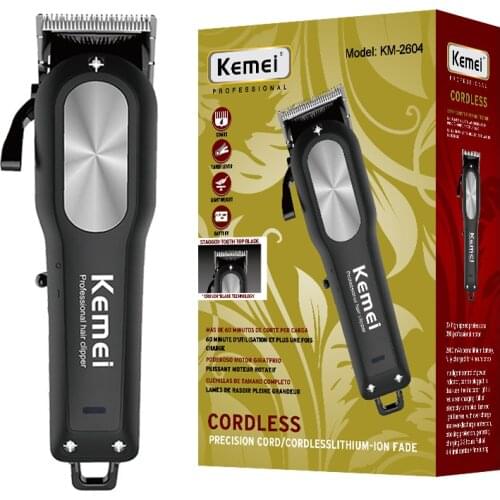 Precision professional hair clipper balding electric fade hair cutting machine haircut cord cordless beard hair trimmer for men