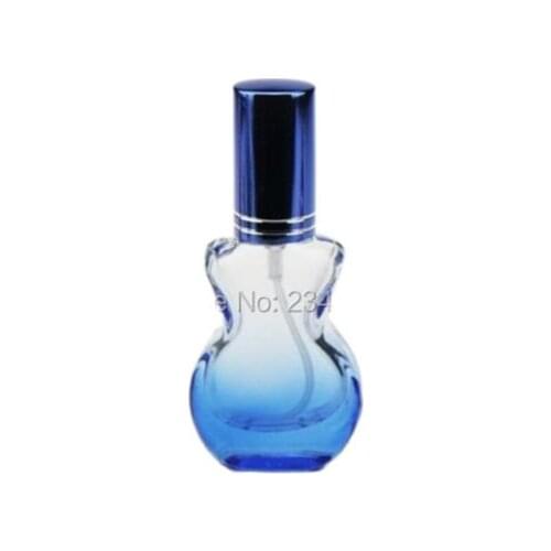 10ML 10CC Empty Glass Perfume Bottle Violin Model Parfum Atomizer Glass Spray Bottle Cosmetic Liquid Packing Vial, 40pcs/lot