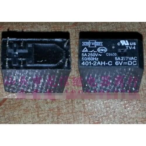 Relays 401-2AH-C 6VDC OSA-2A 42F-2A-6V