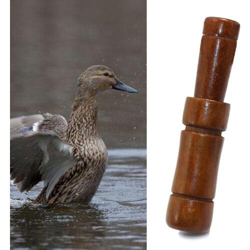 Outdoor Hunting Whistle Duck Pheasant Mallard Wild Bird Goose Caller Voice Oak Wooden Whistle Hunting Decoys Dropshipping
