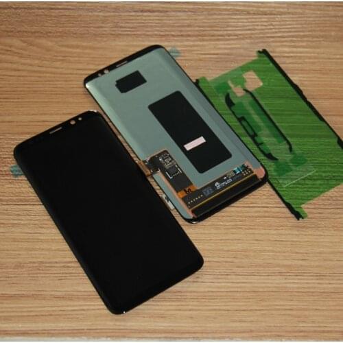 Replacement For Samsung S8 LCD for SAMSUNG Galaxy S8 G950 G950F Display lcd Touch Screen Digitizer Free Tool+Sticker