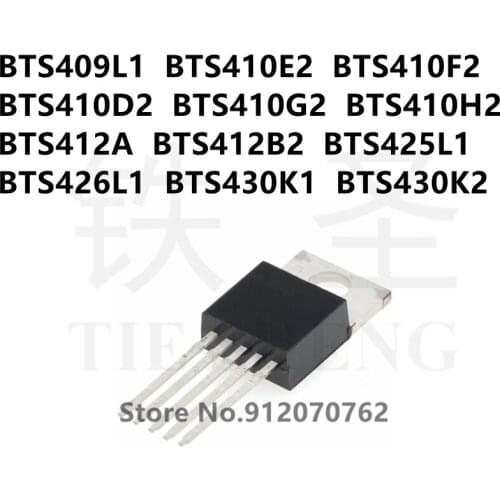 10PCS/LOT BTS409L1 BTS410E2 BTS410F2 BTS410D2 BTS410G2 BTS410H2 BTS412A BTS412B2 BTS425L1 BTS426L1 BTS430K1 BTS430K2 TO-220-5