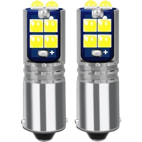 2PCS New T11 233 363 BA9S Super Bright Led Bulbs Auto Interior Reading Dome Lamp Car Parking Light White Red Yellow Crystal Blue
