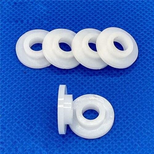 37pcs M6.8 T-shaped nylon gasket washer plastic step washers gaskets insulation column bushing sleeve plug 11mm outer diameter