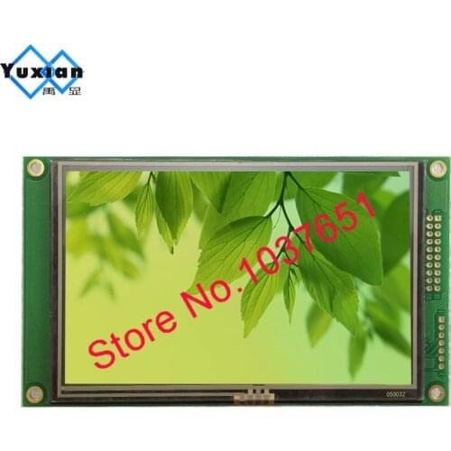 5 inch TFT 800*480 8bit parallel spi iic I2C LT7683 ESP32 touch panel New and original 3.3v LT050D