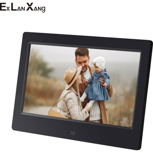 7 Inch High Definition Picture Multimedia Player MP3/MP4 Alarm Clock Digital Photo Frame Christmas Gift