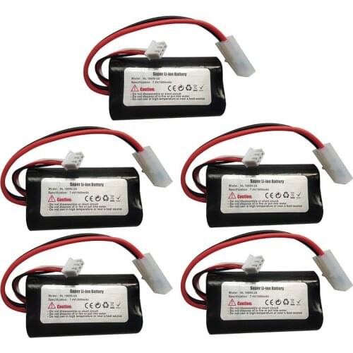 Henglong 3818 3819 3838 3839 3869 3888 3889 3898 3909 3918 3938 RC tank Original part 7.4V 1800mAh Li-ion battery HL 18650-2S