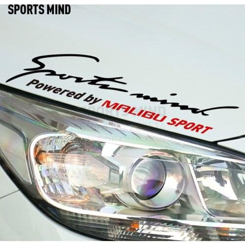 Sports Mind Car Styling On Car Lamp Eyebrow Car Sticker For Chevrolet malibu Chevy malibu 2009-2017 car accessories
