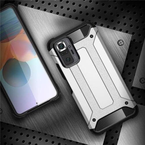 For Cover Xiaomi Redmi Note 10 Pro Case For Redmi Note 10 Pro Capas Bumper Shockproof Phone Cover For Redmi Note 10 Pro Fundas