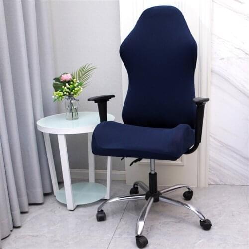 Elastic Gaming Chair Cover Spandex Internet Cafe Computer Office Chair Cover Home Furniture Protector Rotating Armchair Covers
