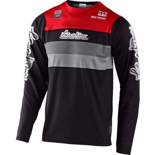 LairschDan 2022 Motocross Mountain Bike Cycling Jersey Men Long Sleeve Enduro Shirt Mtb Jersey Off-Road Bicycle Downhill T-Shirt